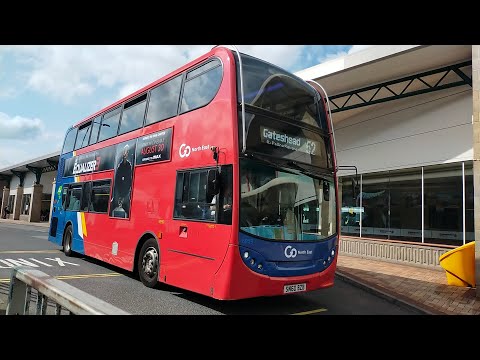 *I'm back* GNE 52 to Gateshead - Go North East 6959 - SN60 BZB