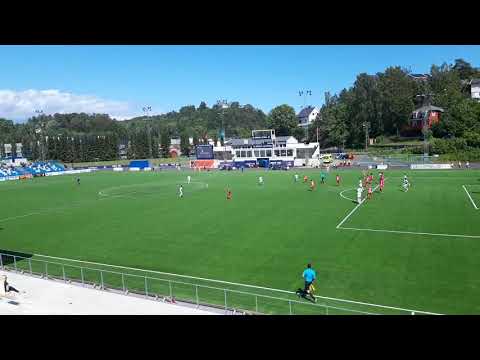 Norac Stadion i Arendal. Arendal Fotball - Levanger FK 2-0 10. Juni 2019