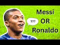 Messi or Ronaldo? (72 Legends ANSWER) 🐐