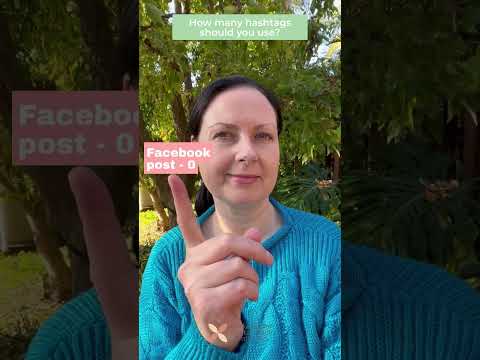 How many hashtags should you use?