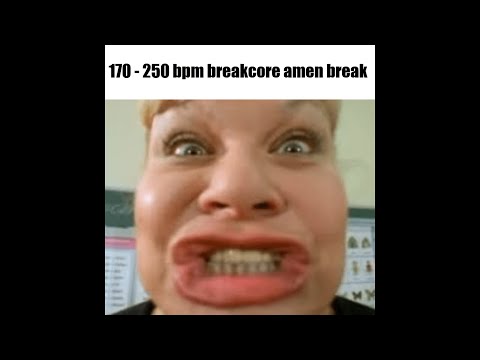 Yellow Mouse do you speak 170 250 bpm breakcore amen break song