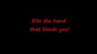 Bite the Hand That Bleeds - Fear Factory w/lyrics