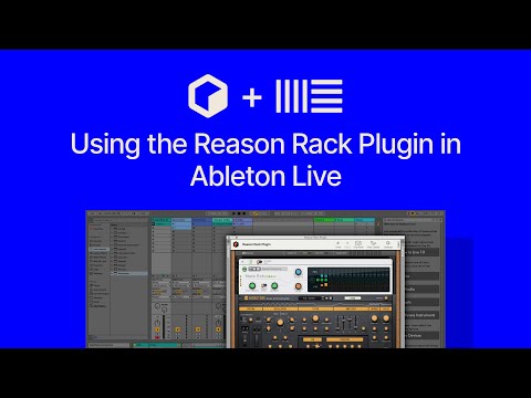 Getting up and running with Reason in Ableton Live