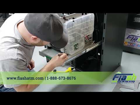 ATM Hyosung Halo II Cash Dispenser Removal