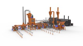 Neuer Briquetting Technology Linie brichetare rumegus, brichete 3200kg/ora Brikettieranlage | Bild 4 - Machineryline