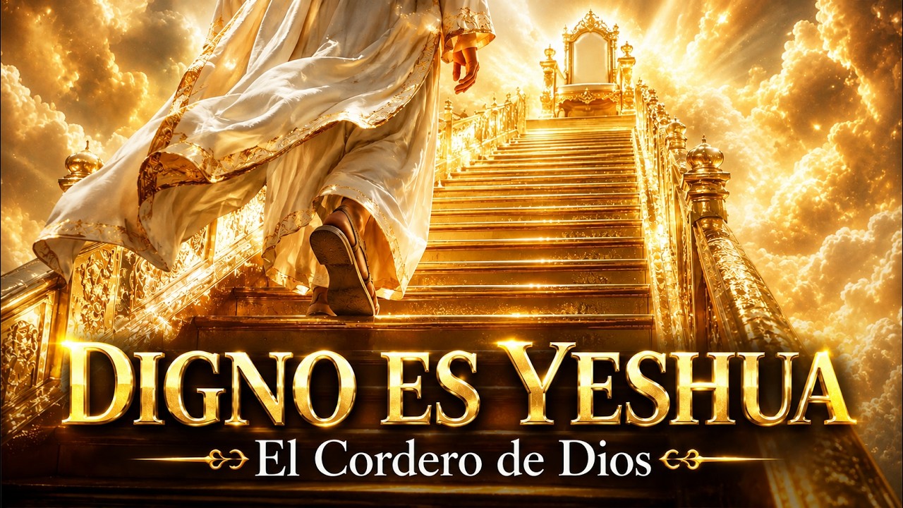 👑 DIGNO ES EL CORDERO | EL QUE ESTÁ SENTADO EN EL TRONO🔥| Adoración Hebrea Mesiánica - Apocalipsis 5