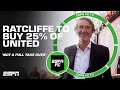 Jim Ratcliffe To Buy 25 Of Manchester United Not A Full Takeover Mark Ogden ESPN FC