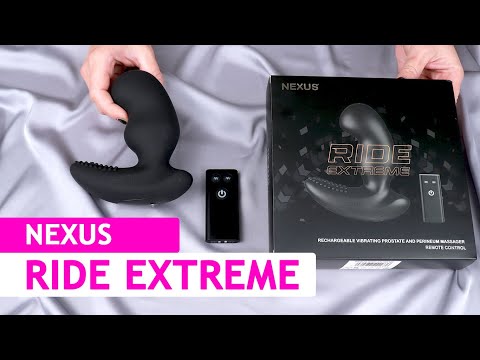 Массажер простаты Nexus RIDE EXTREME Dual Motor Remote Control Prostate Vibrator Black