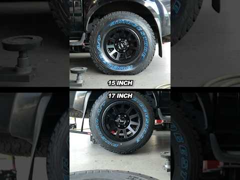 Does rim size matter off-road?