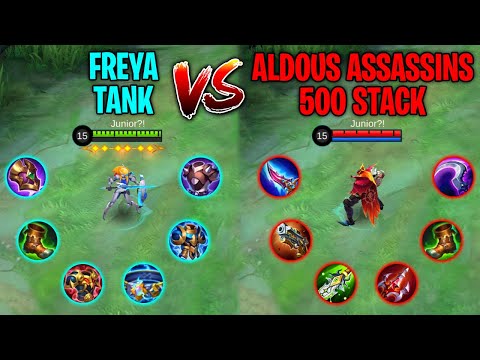 Aldous Assassins 500 Stack Vs Freya Tank