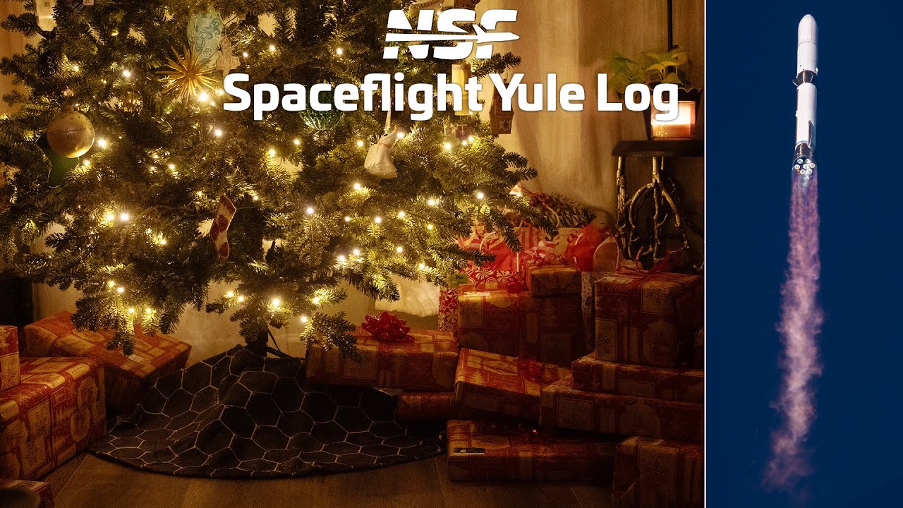 The Spaceflight Yule Log | Merry Christmas from NSF