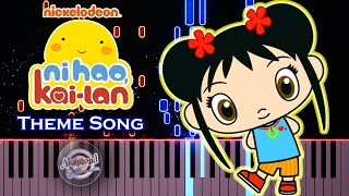 Ni Hao Kai Lan Theme Song Piano Tutorial