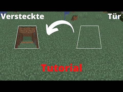 Redstone Secret Door in the Floor I Minecraft Tutorial I 1.16 / 1.17/1.18/1.19 I German
