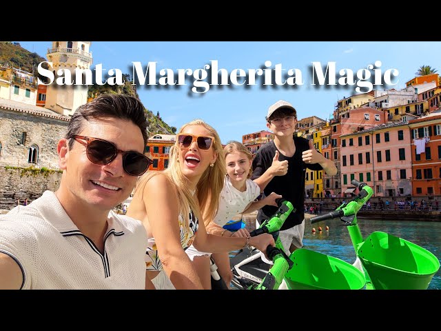 Travel vlog - Family Adventures in Santa Margherita Italy | Travel Vlog + Back Home in France