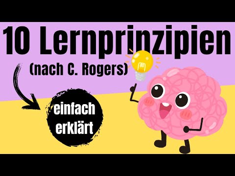 10 LERNPRINZIPIEN nach Carl Rogers - für Pädagogik, Lehre und Psychologie | ERZIEHERKANAL