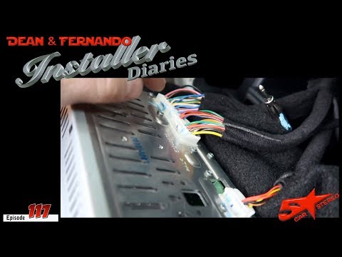 Pioneer Radio and a Rockford sub in a 2018 Hyundai Santa Fe, sounds like fun  Installer Diaries 117