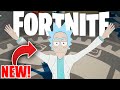 NEW Rick Sanchez Skin in FORTNITE (All Rick and Morty Skins & How to get it) 4K60FPS