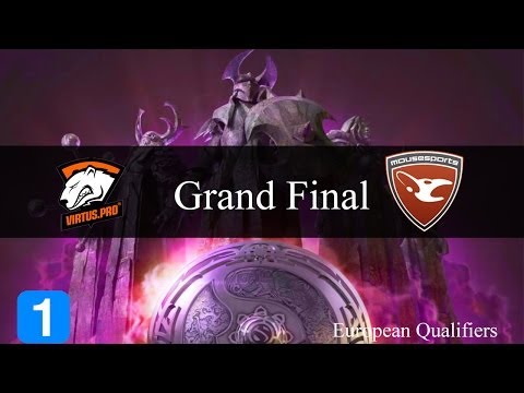 Mousesports vs Virtus Pro Game 1. The International 2014 - Qualifiers