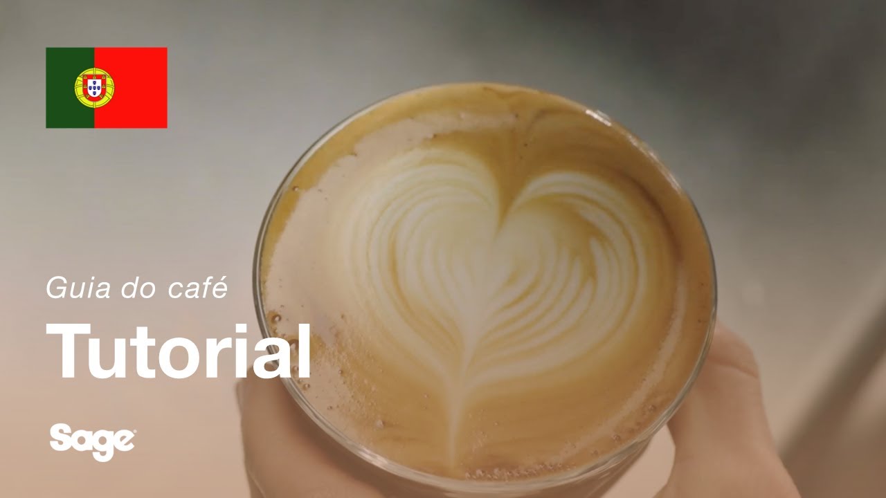 Tutorial de guia de café Breville - Como criar arte do leite: o coração