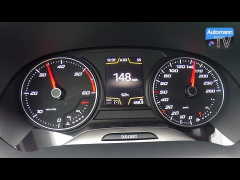 SEAT ATECA 2.0 TDI (190hp) - 0-150 km/h acceleration (60FPS)