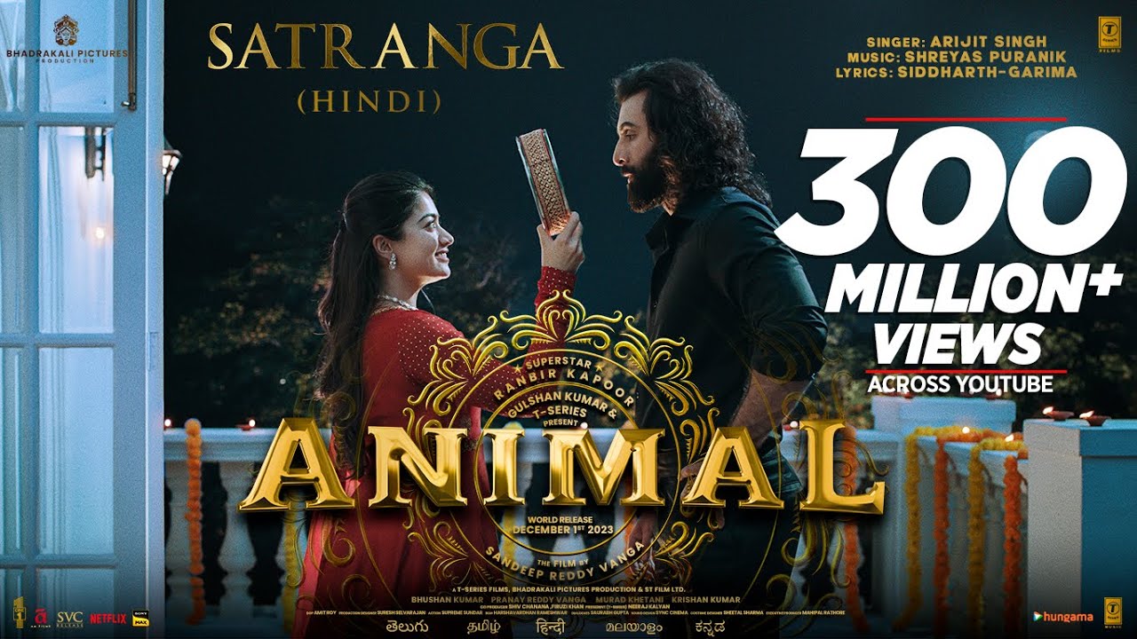 New Song From Animal Out 'Satranga' Marks Another Collaboration Between Ranbir Kapoor And Arjit Singh