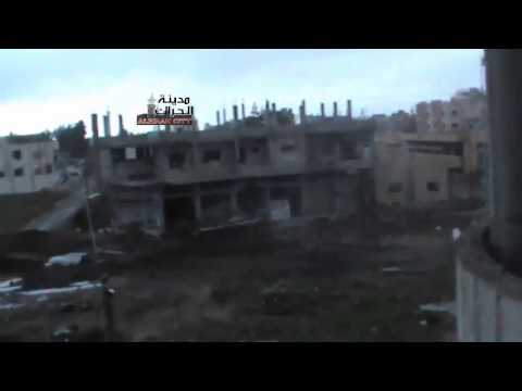 اشتباكات بين عناصر كتيبة شهداء الحرية وقوات النظام في الحراك