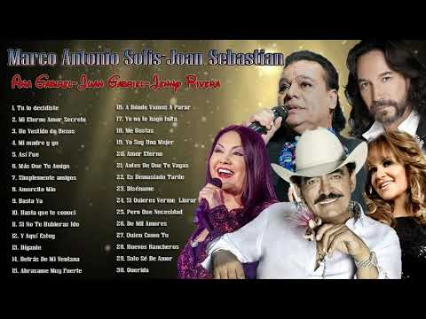 Marco Antonio Solis, Ana Gabirel, Joan Sebastian, Juan Gabriel, Jenni Rivera Sus Mejores Canciones