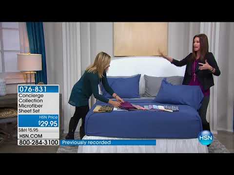 HSN | Concierge Collection Bedding 09.13.2017 - 04 AM