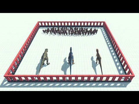 Best Carnivore Dinosaurs Vs Every Unit [Same Price] ARBS | Animal Revolt Battle Simulator