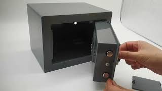 Mingyou 17SEA Mini Steel Security Safe Box Electronic Home Safety Locker Small Caja Fuerte