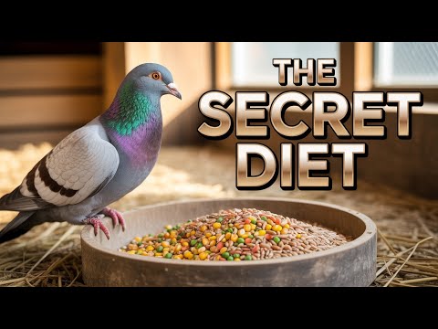 “The Secret Diet That Turns Ordinary Pigeons Into Racing Champions Backed by Science