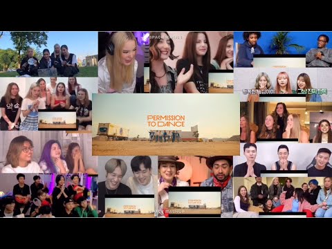 BTS (방탄소년단) - "PERMISSION TO DANCE" MV| Reaction Mashup