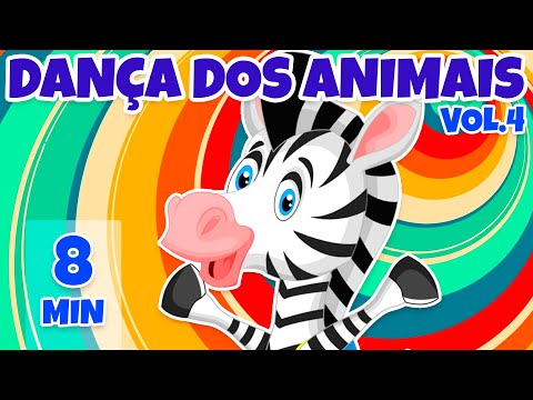 Dança dos Animais Vol. 4 - Giramille 8 min | Desenho Animado Musical