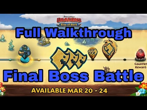 Drill: Patrol Pursuit Full Walkthrough and The Final Boss Battle - Dragons:Rise of Berk