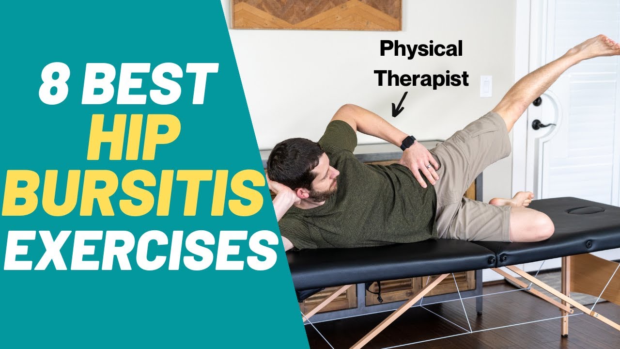 The 8 BEST Hip Bursitis Exercises & Stretches - PT Time with Tim