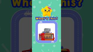 Can you name this vehicle? 🚒💨 #Shorts #VehicleQuiz #KidsFun