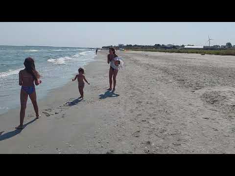 Plaja sălbatică Corbu - Marea Neagra - România - Rezervația biosferei Delta Dunării - August 2021