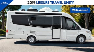 2019 Leisure Travel Unity Murphy Bed – Premium Pre Owned Luxury RV with Recliners, Full Bath & Upgra
