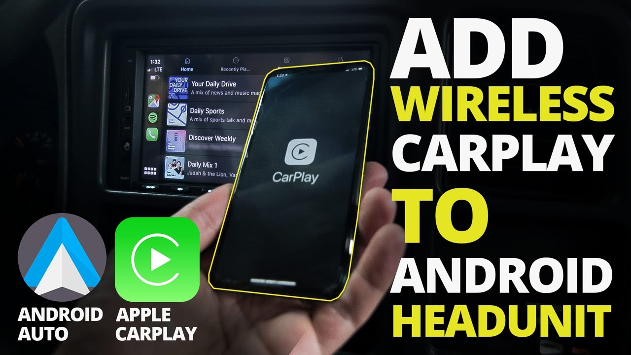 How to Add Android Auto and Wireless Carplay to Android Headunit - ATOTO