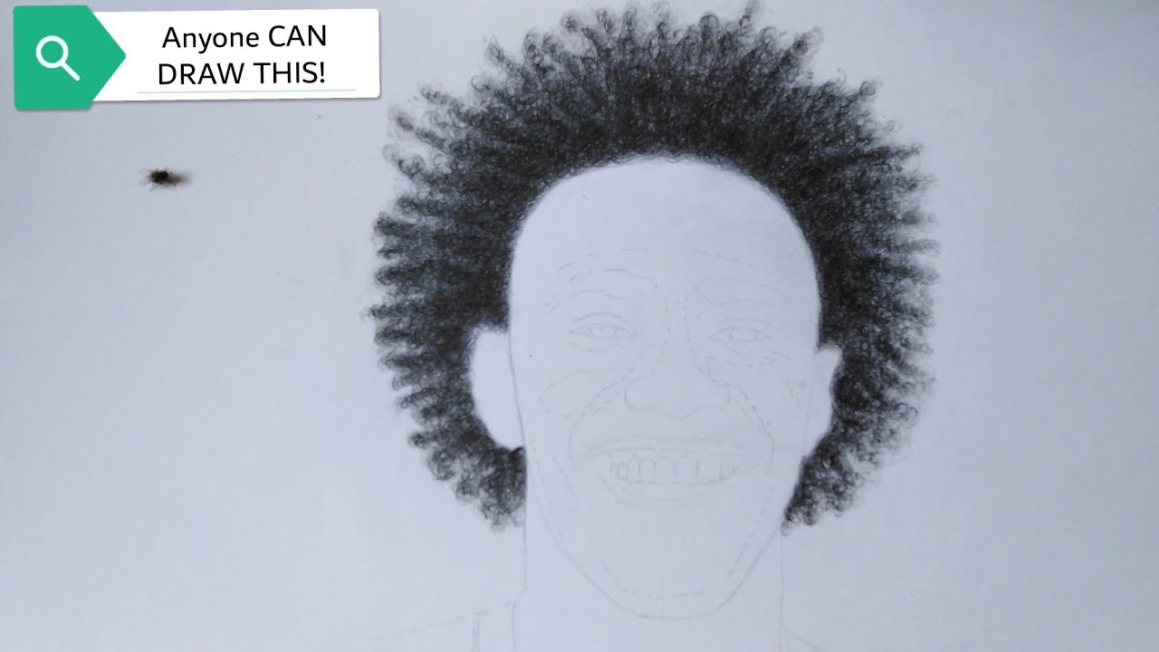 How to DRAW AFRO HAIR 2021!(Step By Step)Easy to Follow | TUTORIAL!