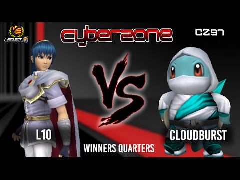 CZPM97: Cloudburst (Squirtle) vs L10 (Marth) Winners Quarters