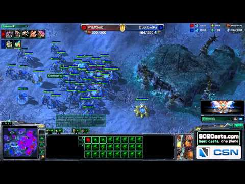 #144 - WhiteRa(P) vs MYMXLord(Z) - Shakuras Plateau - Ladder Game.