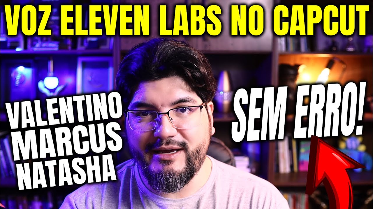 VOZ ELEVENLABS NO CAPCUT SEM ERRO DE ÁUDIO ENCAVALADO/DESORDENADO (MONETIZE CANAL DARK FÁCIL)