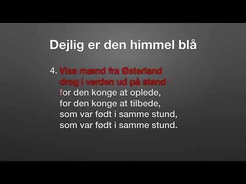 download lagu mp3 mp4 Dejlig Er Den Himmel Bl Tekst, download lagu Dejlig Er Den Himmel Bl Tekst gratis, unduh video klip Dejlig Er Den Himmel Bl Tekst