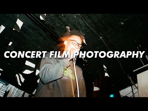 Shooting Concert Photography on Film || Contax T2 + Nikon F3