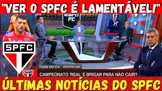 FALOU A REAL! PASCOAL ANALISA SO PAULO FC NO BRASILEIRO E DISCURSO DE CRESPO | MAZORRA SPFC