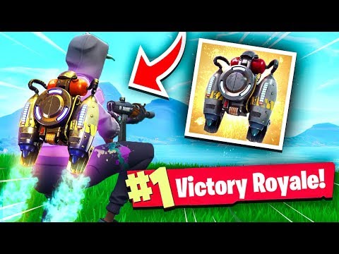 first ever jetpack win fortnite battle royale new jetpack update gameplay - new jetpack update fortnite