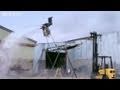 Jem Uses Jet Pack To Propel Himself Around A Swing - Bang Goes The Theory, S4 - BBC One