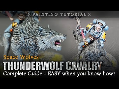 How to Paint Space Wolves Warhammer 40K Painting Tutorial | Complete Step by Step Guide