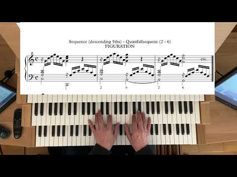 Fascination Organ Improvisation - BASIC exercises 7: Cycle of fifths (6-2) - Quintfallsequenz 6-2